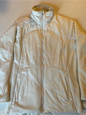 Lululemon Women's Insulated Reflective Dot Running Jacket White 8
